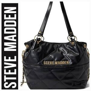 Steve Madden BOwen Shoulder Bag w/Chain Wallet